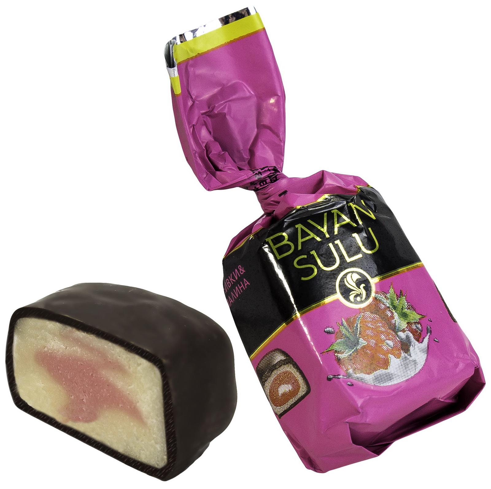 глазированные  конфеты из молочной помады с ароматом «Ваниль-сливки»
